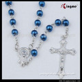 6mm Glass Faux Pearl Rosary